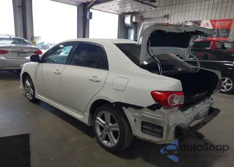 2013 Toyota Corolla S from USA, damaged, VIN 2T1BU4EE9DC982826